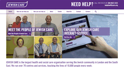 Desktop Screenshot of jewishcare.org