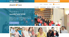 Desktop Screenshot of jewishcare.com.au